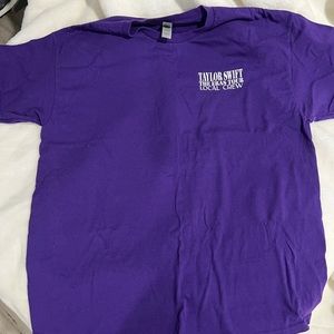 Taylor swift eras tour backstage local crew shirt RARE!!!